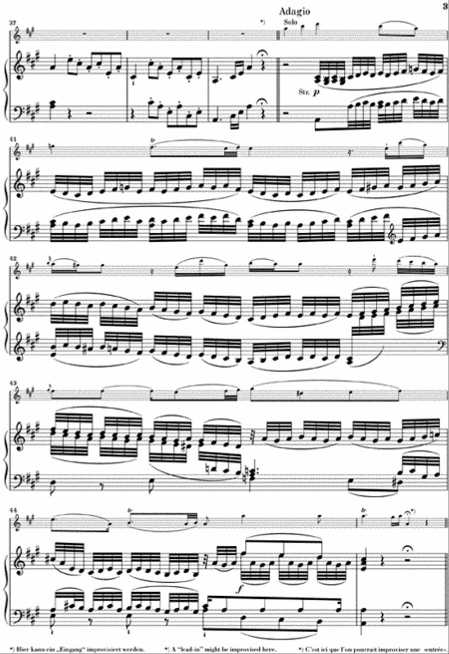 Violin Concerto No. 5 in A Major K219 Violin Solo scores gallery preview page 4