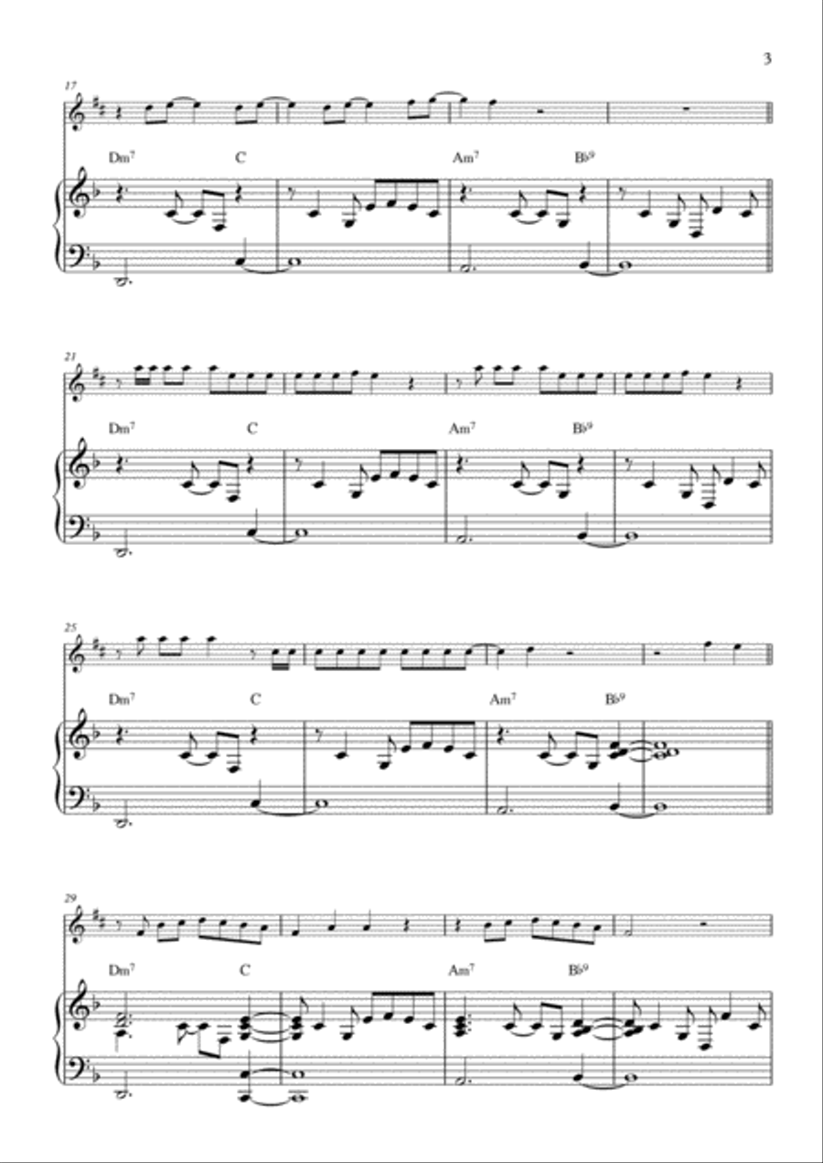 Must Have Been The Wind Alto Saxophone scores gallery preview page 3