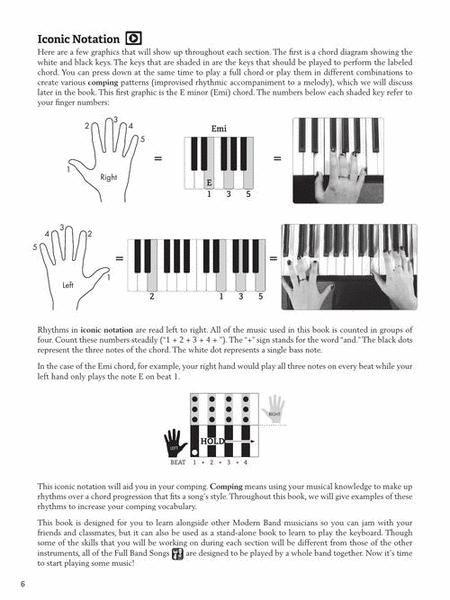 Modern Band Method – Keyboard, Book 1 image number null