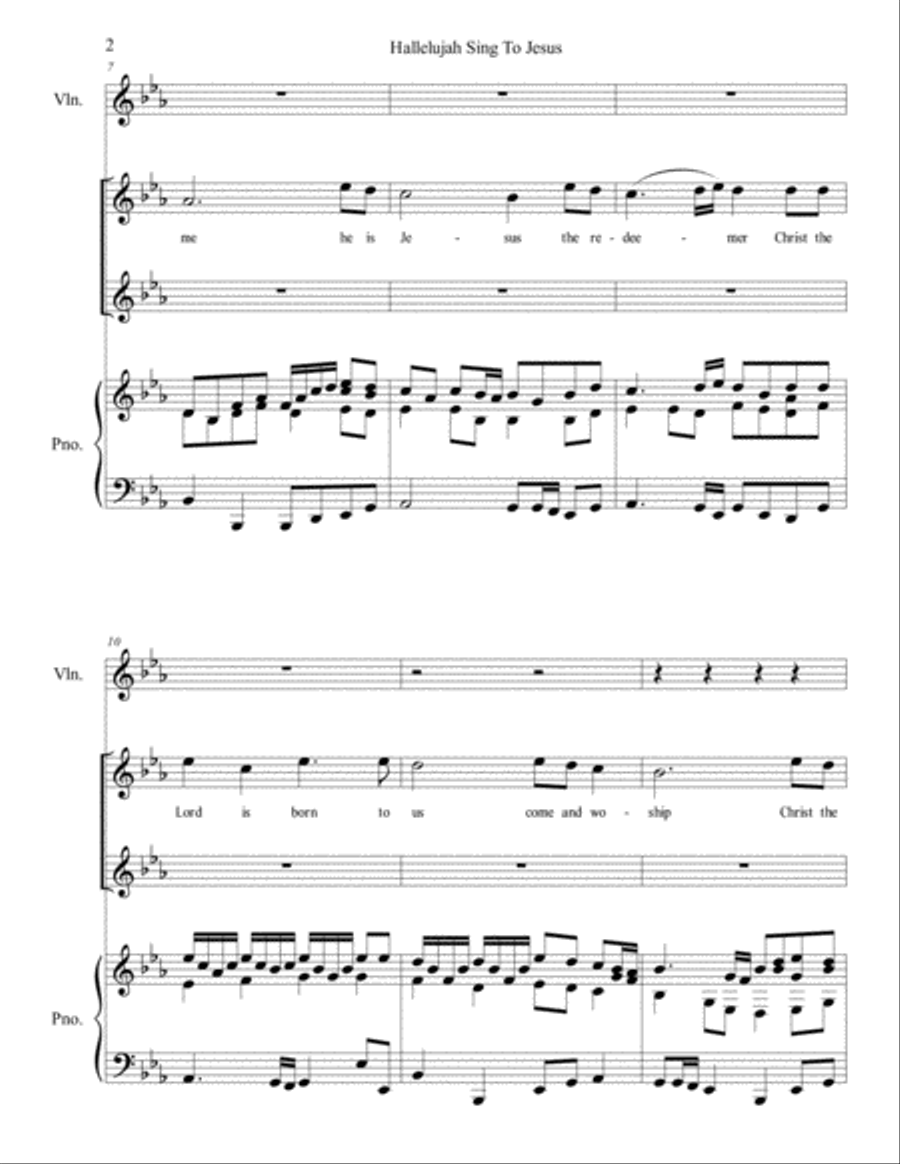 Choral piano Choral piano 4-Part scores gallery preview page 2
