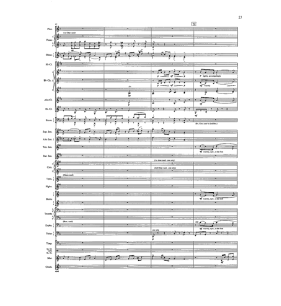 Handel in the Strand Handel in the Strand Concert Band scores gallery preview page 19