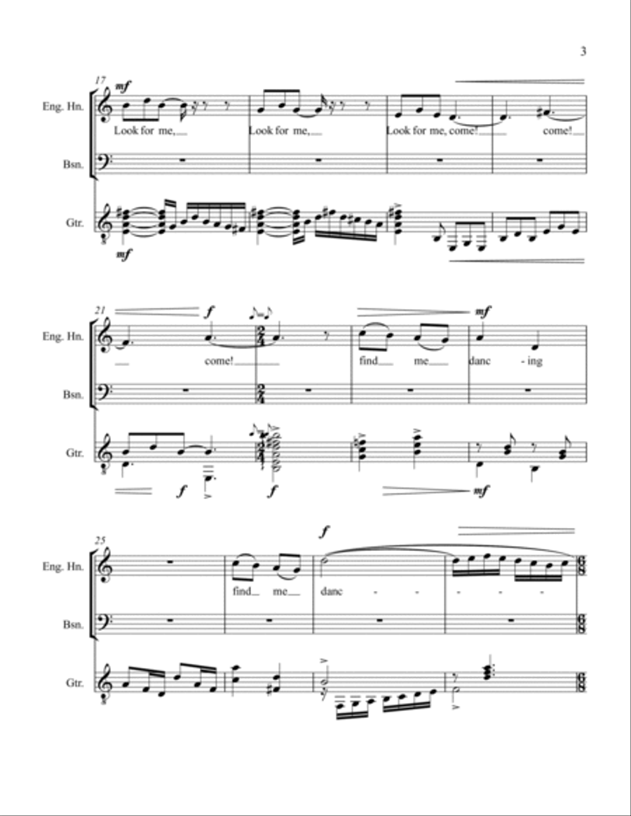 Between Light and Dark, The Spirit Dances Chamber Music scores gallery preview page 3