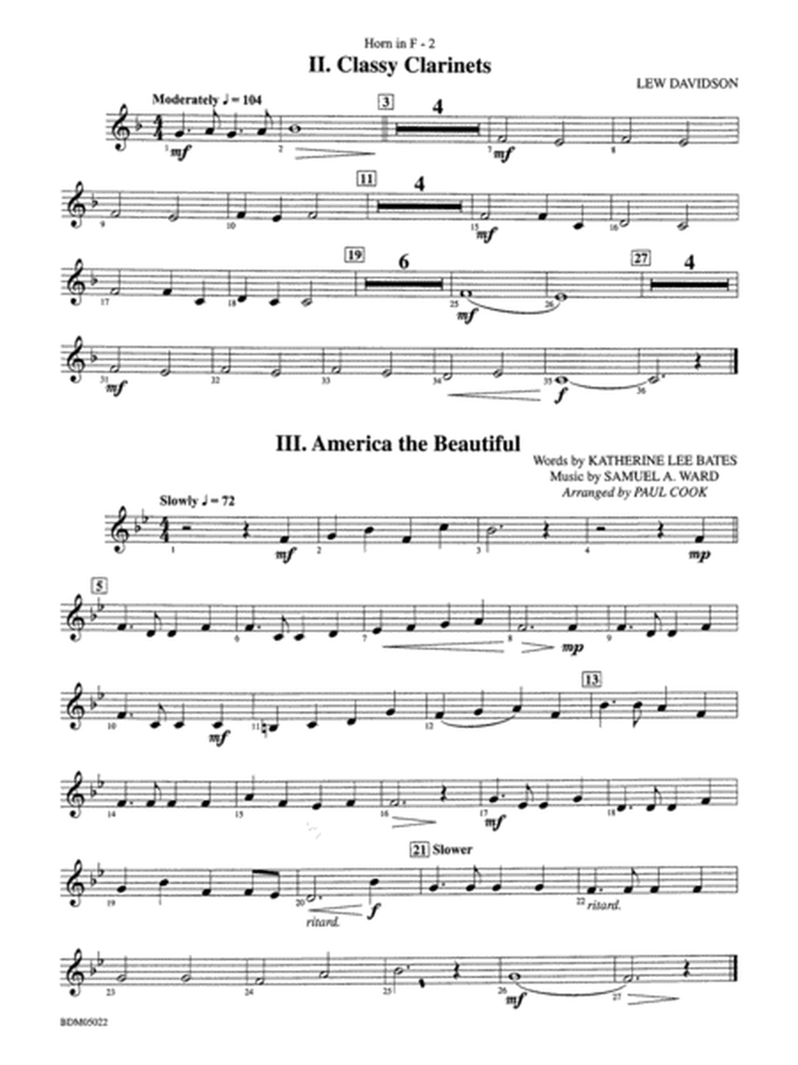 Belwin Beginning Band Kit #1: 1st F Horn