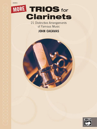 Book cover for More Trios for Clarinets