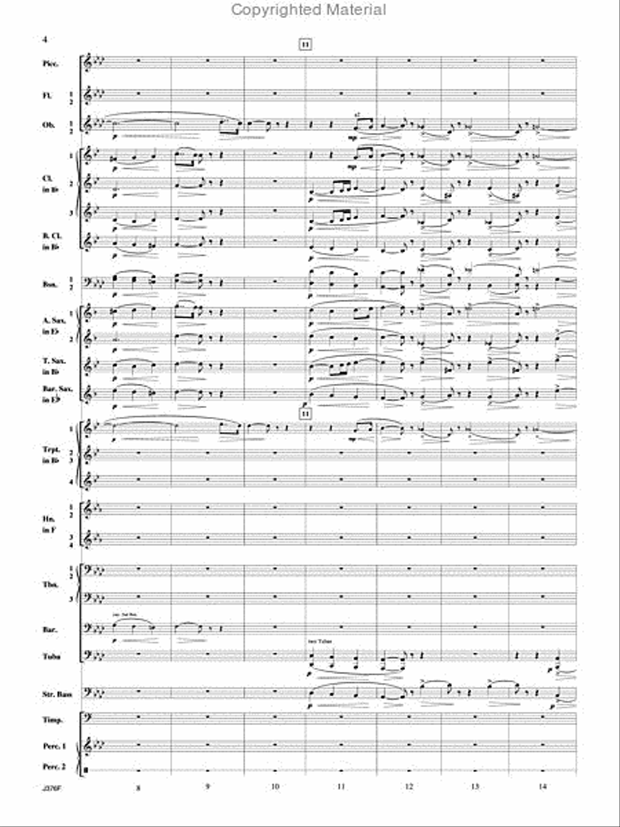 William Tell Overture Concert Band scores gallery preview page 5
