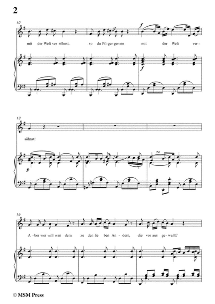 Schubert-Das Zügenglöcklein,Op.80 No.2,in G Major,for Voice&Piano image number null