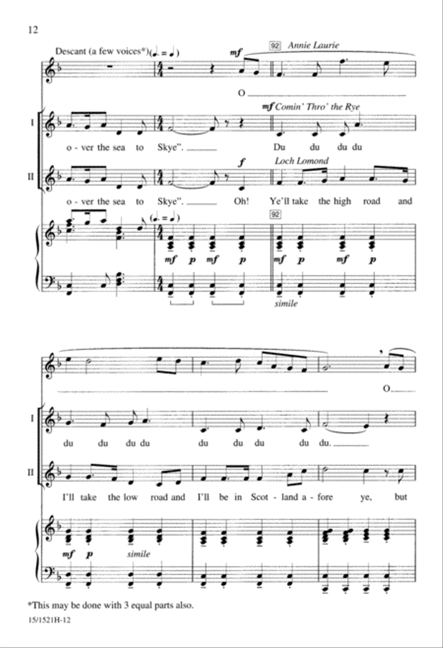A Scottish Tribute A Scottish Tribute 2-Part scores gallery preview page 13