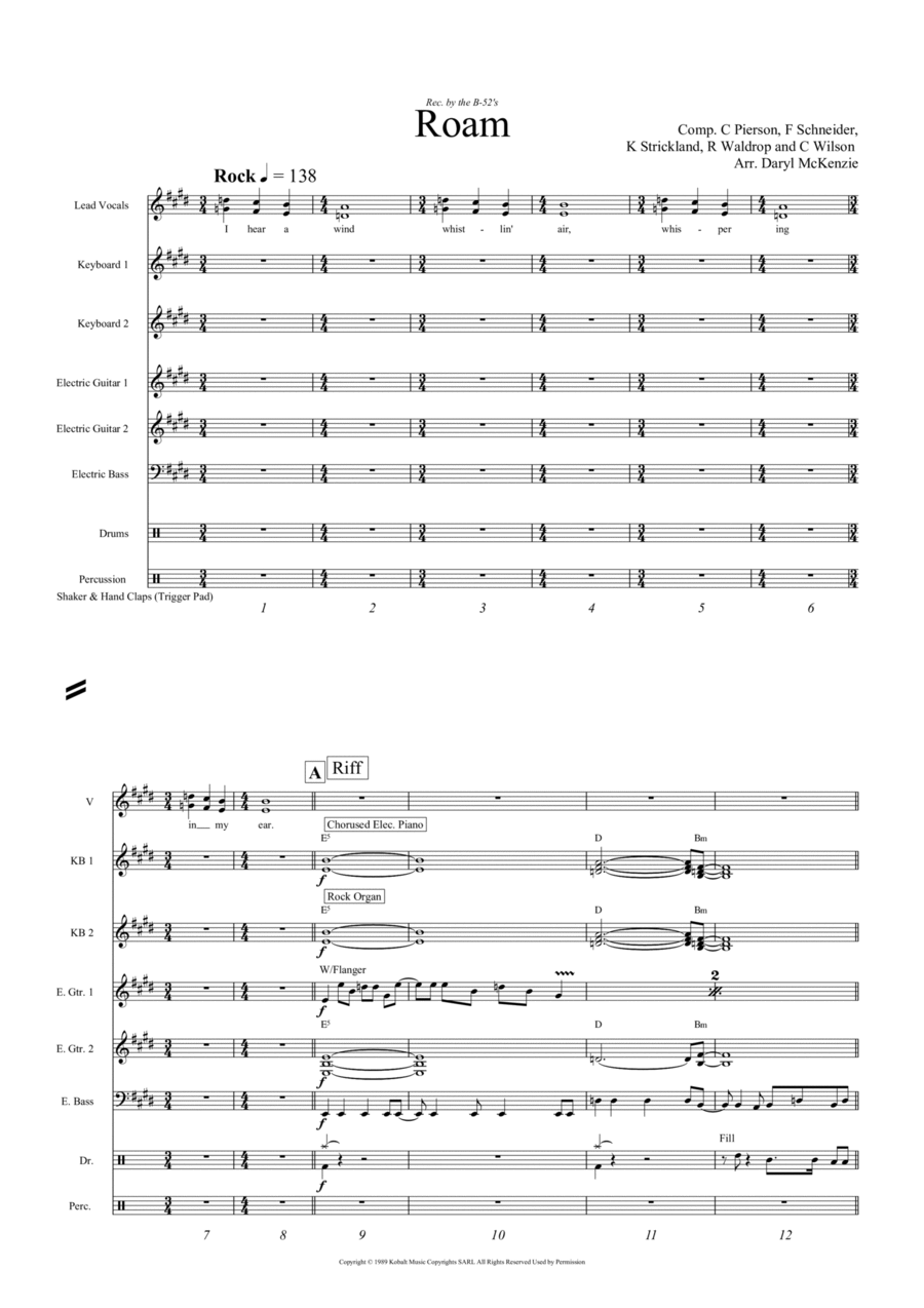 Roam Voice scores gallery preview page 1