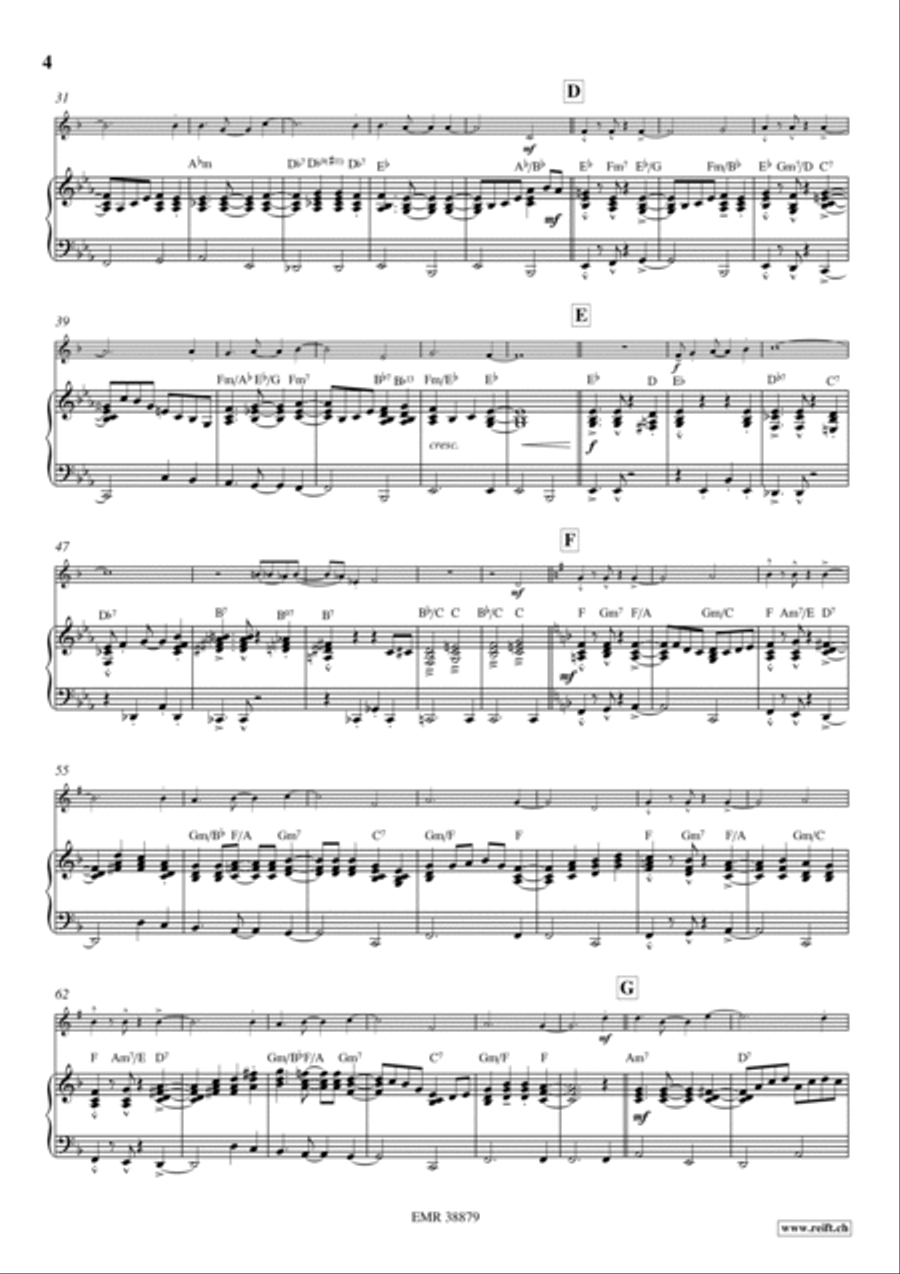 O Christmas Tree Soprano Saxophone scores gallery preview page 4