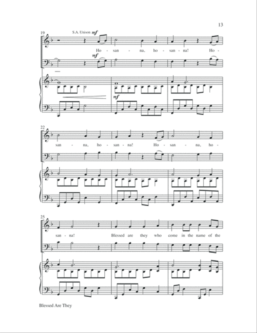 The Seven Last Days 4-Part scores gallery preview page 17
