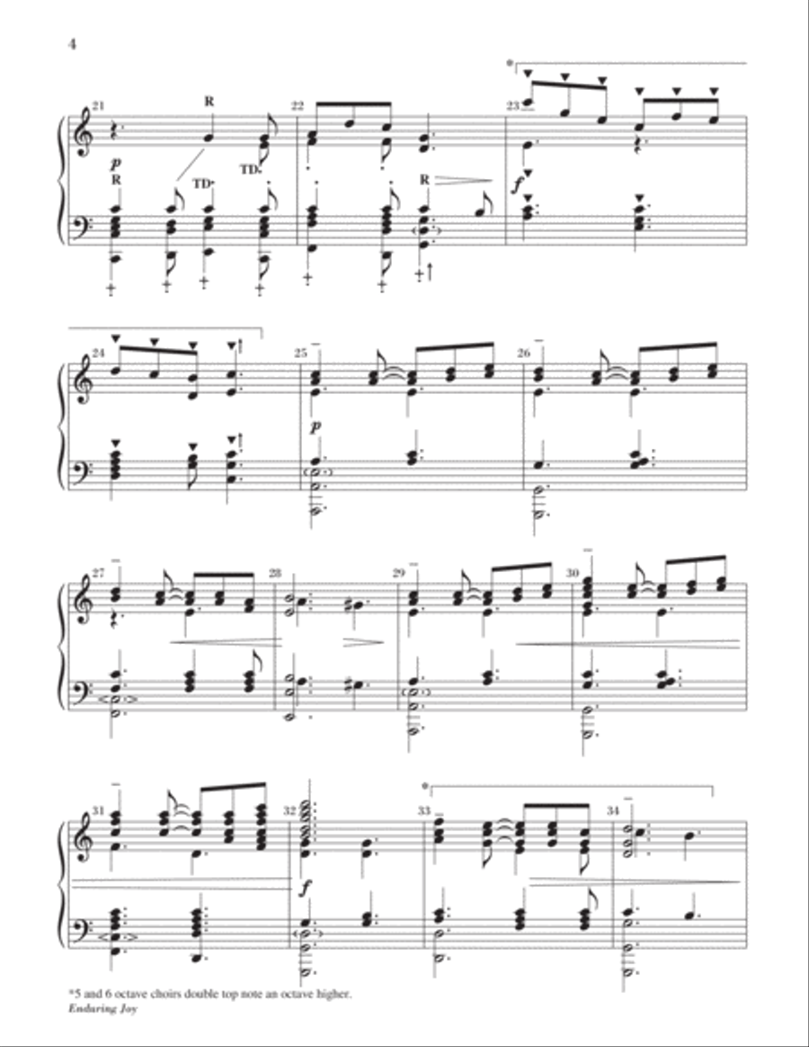Enduring Joy 5-Octaves scores gallery preview page 5