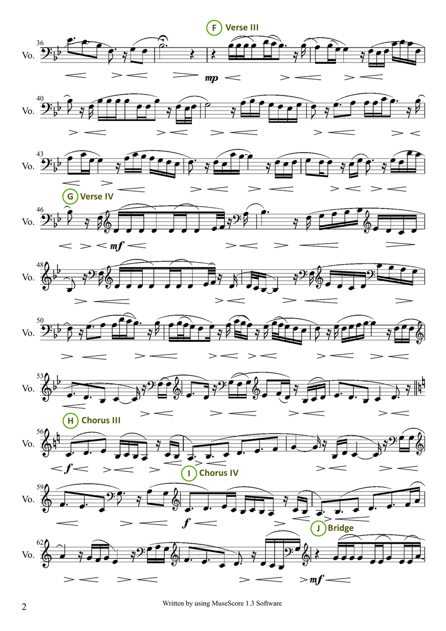 Miracle High Voice scores gallery preview page 2