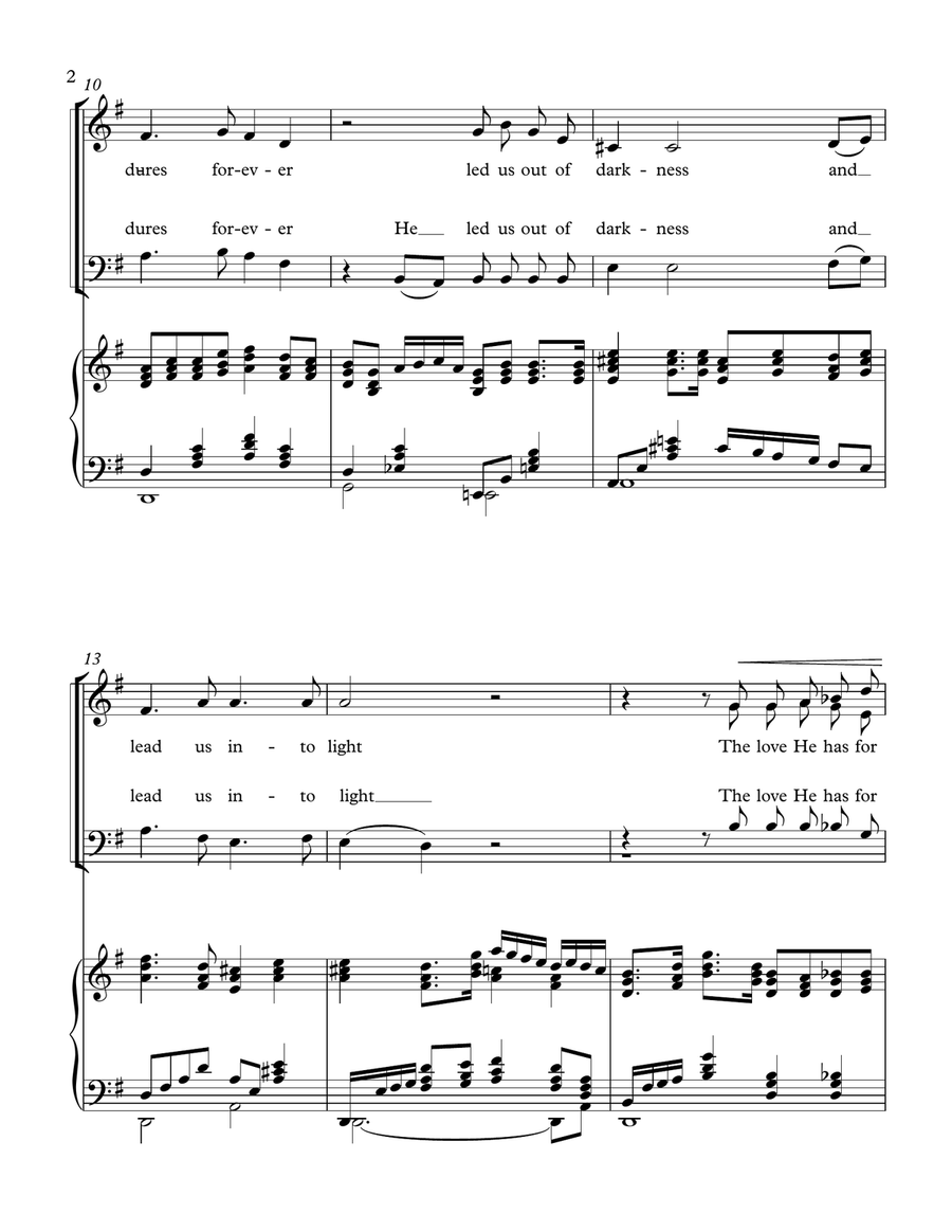Lets share the joy in Christ 4-Part scores gallery preview page 2