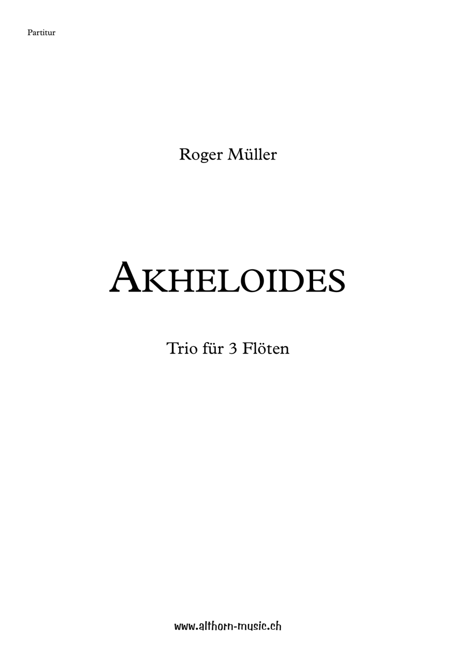 Akheloides Flute Trio scores gallery preview page 2