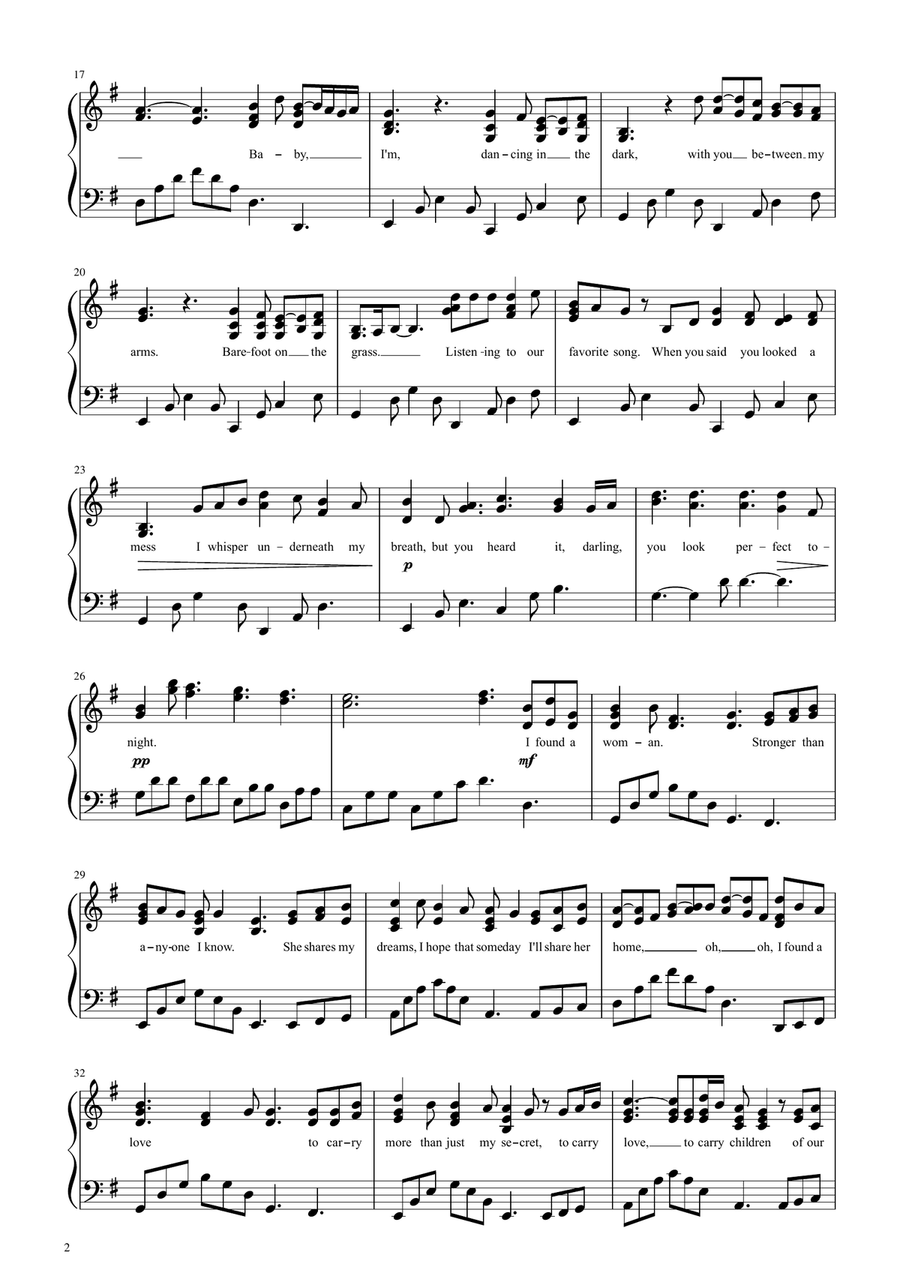 Perfect Piano Solo scores gallery preview page 2