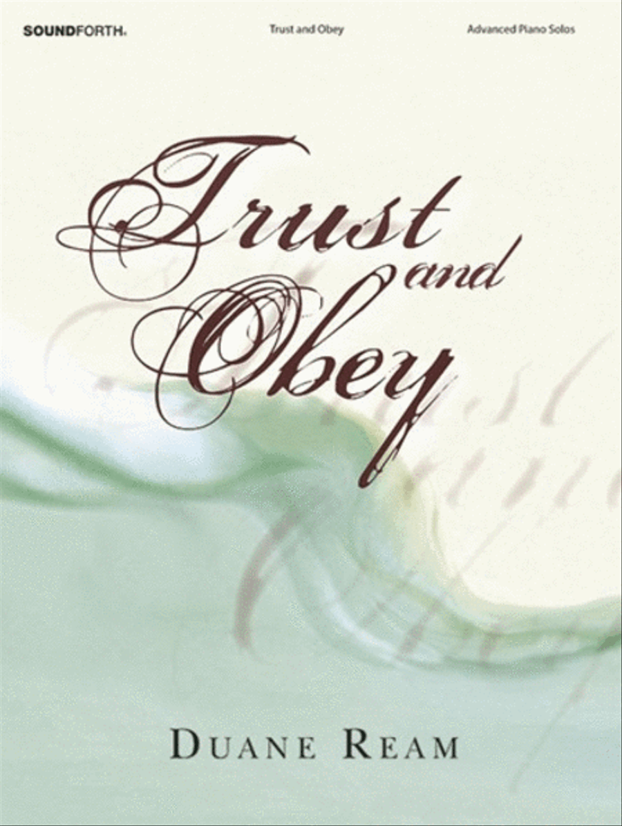 Trust and Obey Trust and Obey Piano Solo scores gallery preview page 1