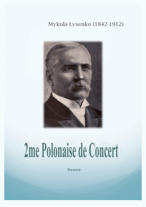 2me Polonaise de Concert (Score and Parts)