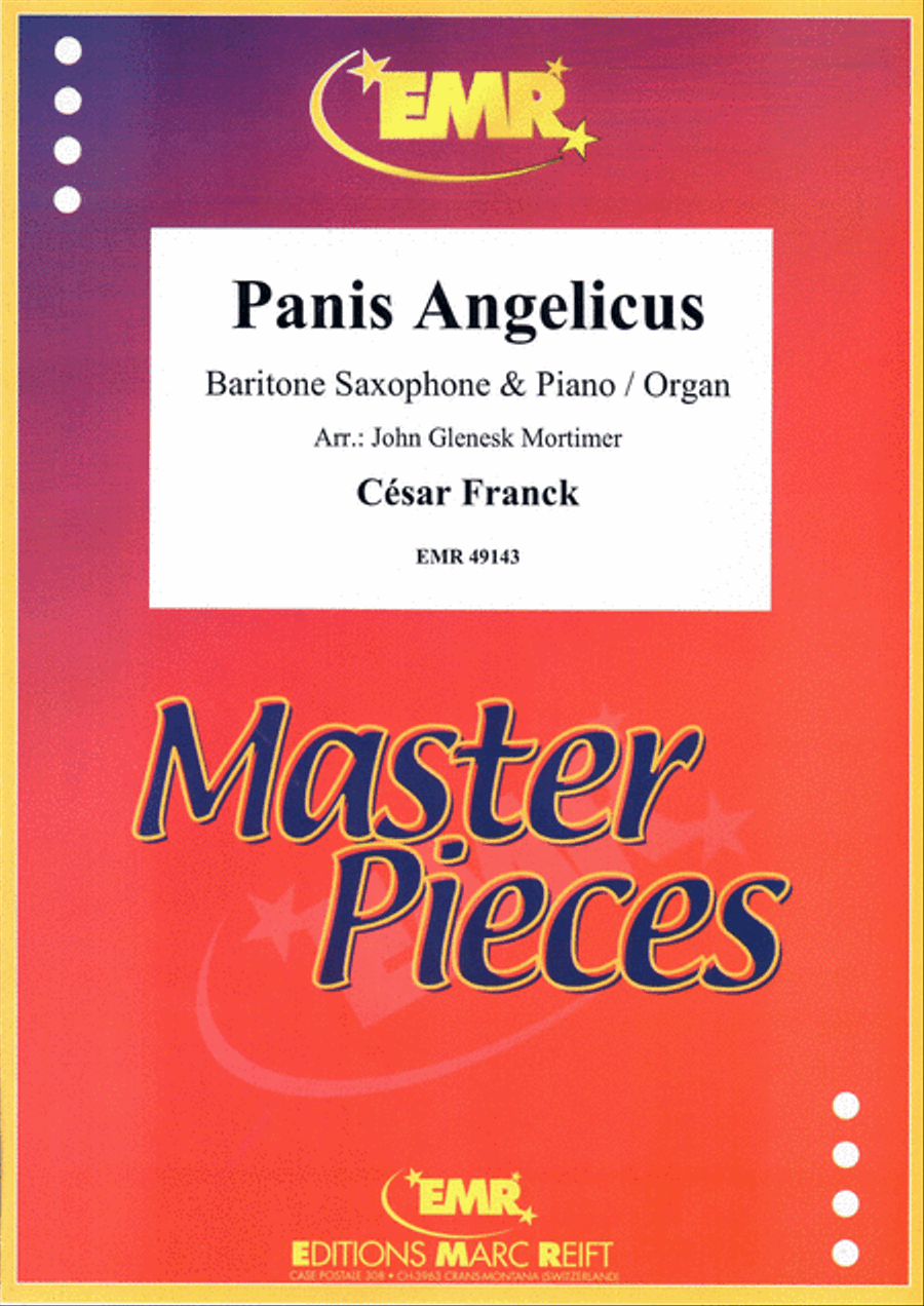 Panis Angelicus Baritone Saxophone scores gallery preview page 1