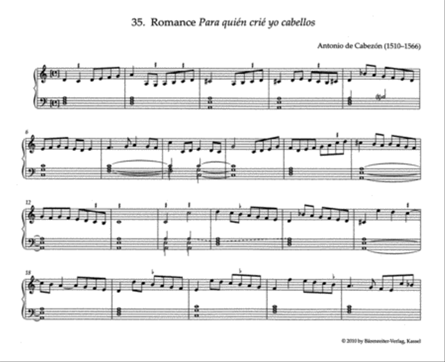 Ausgewahlte Werke fur Tasteninstrumente, Band III Harpsichord scores gallery preview page 2