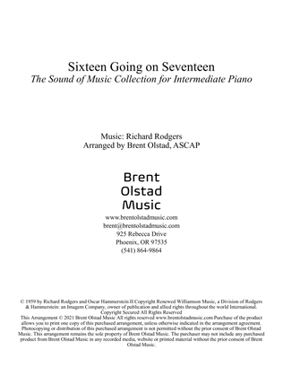 Book cover for Sixteen Going On Seventeen
