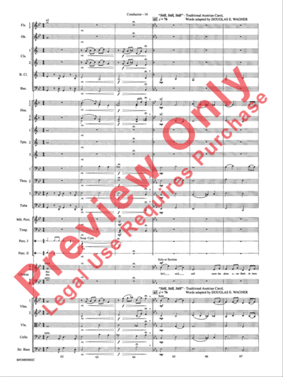 A Festival of Carols A Festival of Carols Full Orchestra scores gallery preview page 17