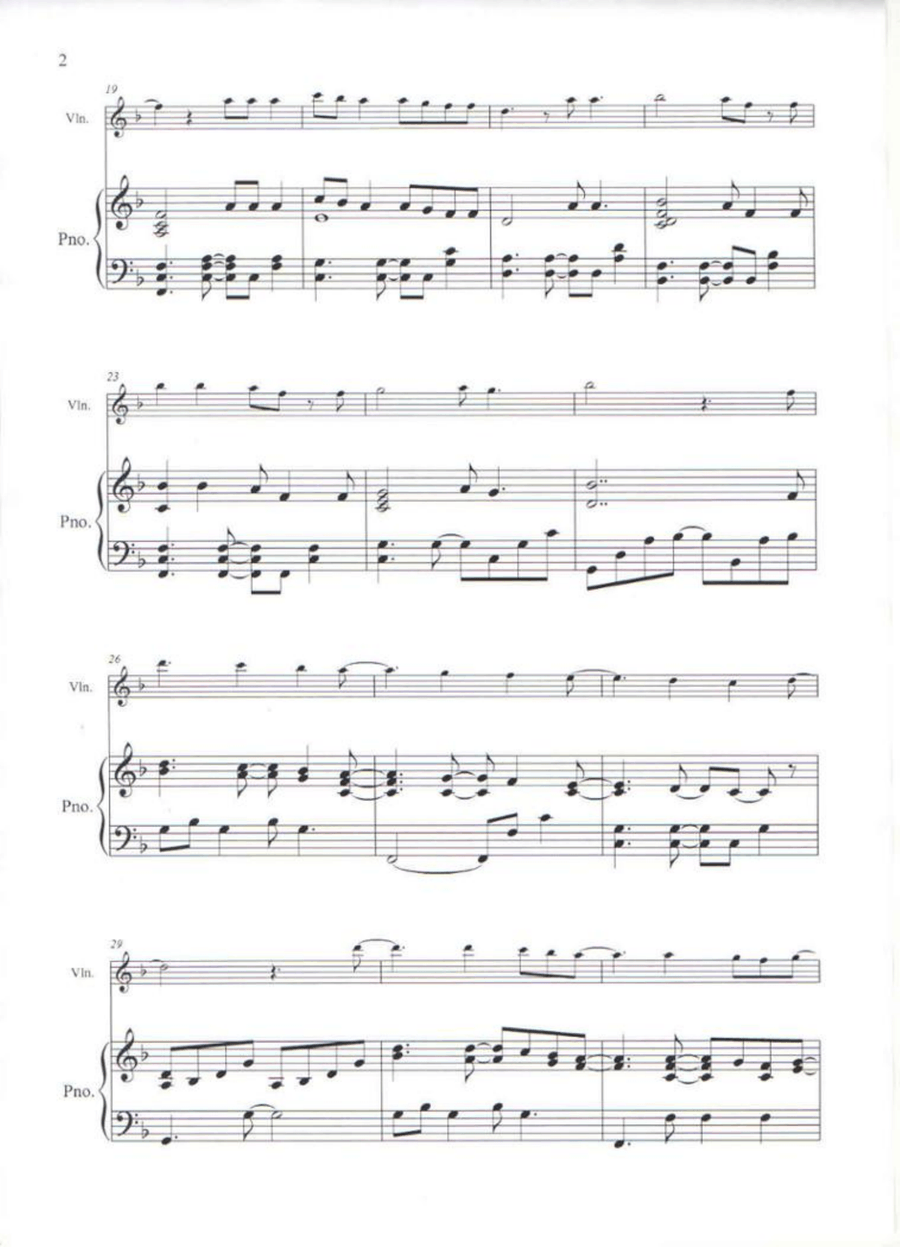 All Of Me All Of Me Violin Solo scores gallery preview page 2