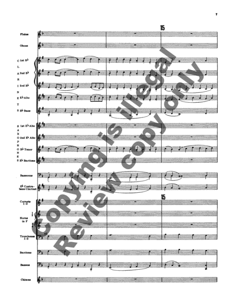 Rhosymedre, Prelude On a Welsh Hymn Tune (Additional Band Score)