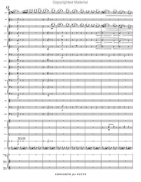 Concerto for Flute & Wind Ensemble image number null