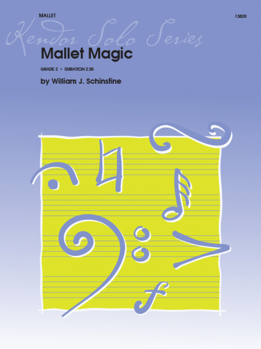 Mallet Magic Mallet Magic Percussion scores gallery preview page 1