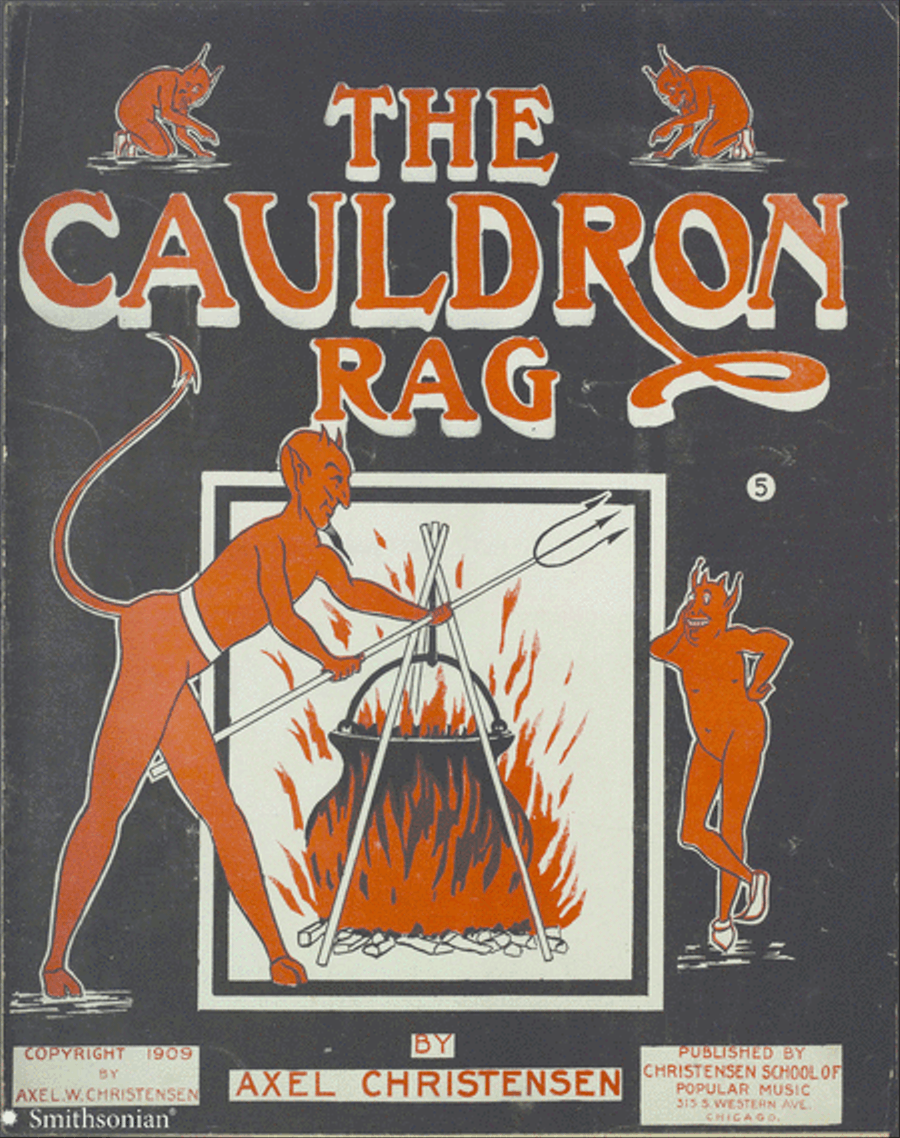The Cauldron Rag Piano Solo scores gallery preview page 1