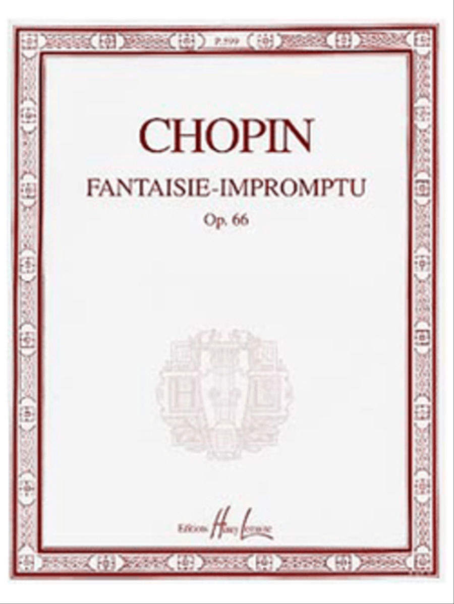 Fantaisie impromptu Op. 66 Piano Solo scores gallery preview page 1