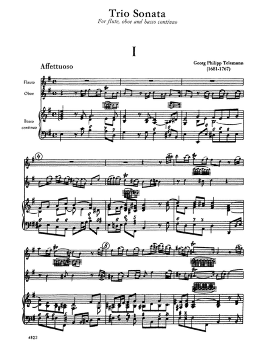 Trio Sonata in E Minor