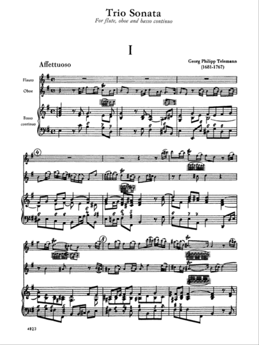 Trio Sonata in E Minor Trio Sonata in E Minor Small Ensemble scores gallery preview page 4