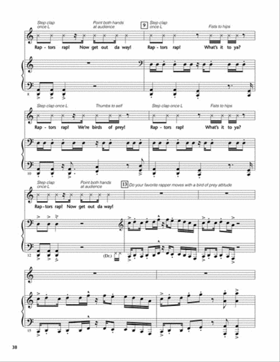 Wing It! Wing It! Choir scores gallery preview page 4