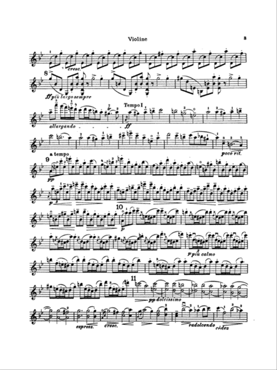 Vitali: Chaconne in G Minor Violin scores gallery preview page 3