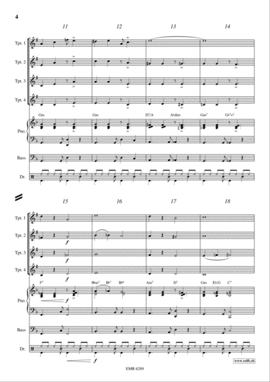 Latino Trumpet scores gallery preview page 4