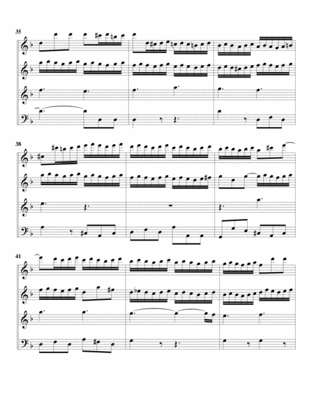 Choral: Kommt zu mir, spricht Gottes Sohn from Cantata BWV 86 (arrangement for recorders)