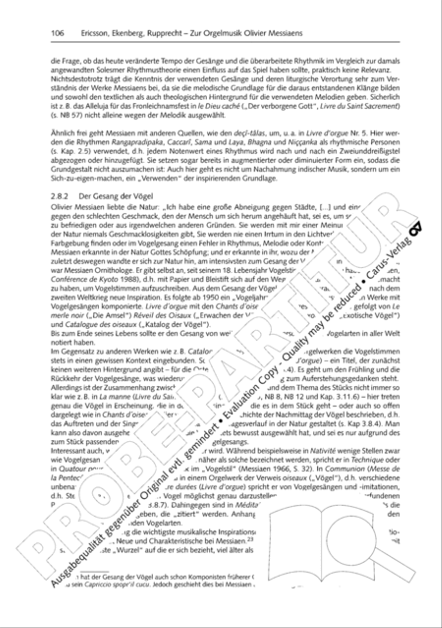 Orgelschule zur historischen Auffuhrungspraxis Organ Solo scores gallery preview page 107