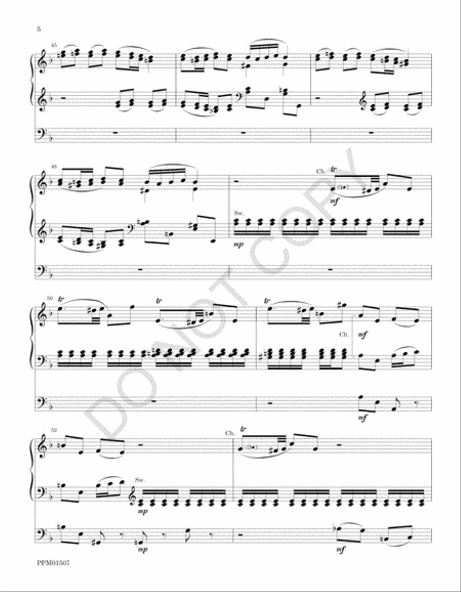 Charles Wesley Organbook Organ scores gallery preview page 11