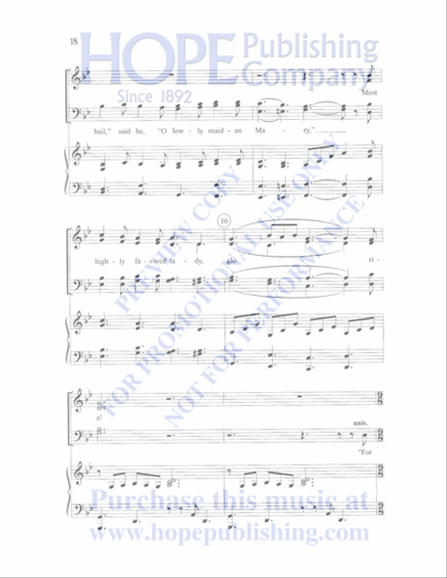 By Heaven's Light Choir scores gallery preview page 19