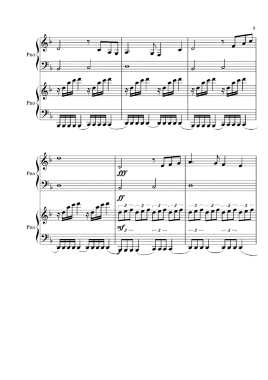 Mood I Piano scores gallery preview page 2