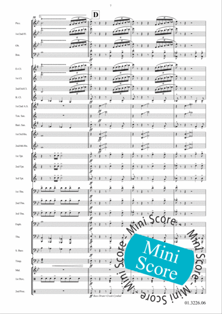 Nanga Parbat Concert Band scores gallery preview page 15
