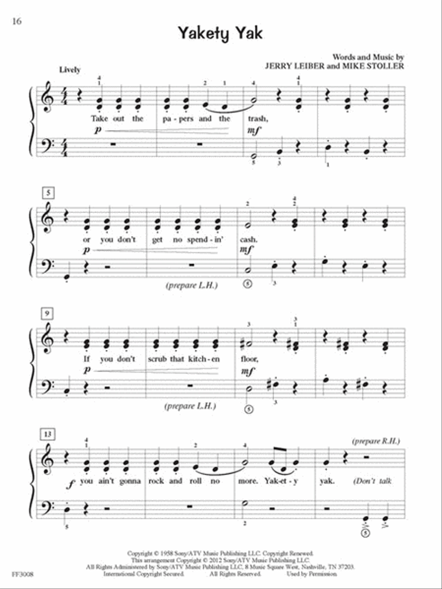 ShowTime® Piano Rock 'n Roll Piano Method scores gallery preview page 6