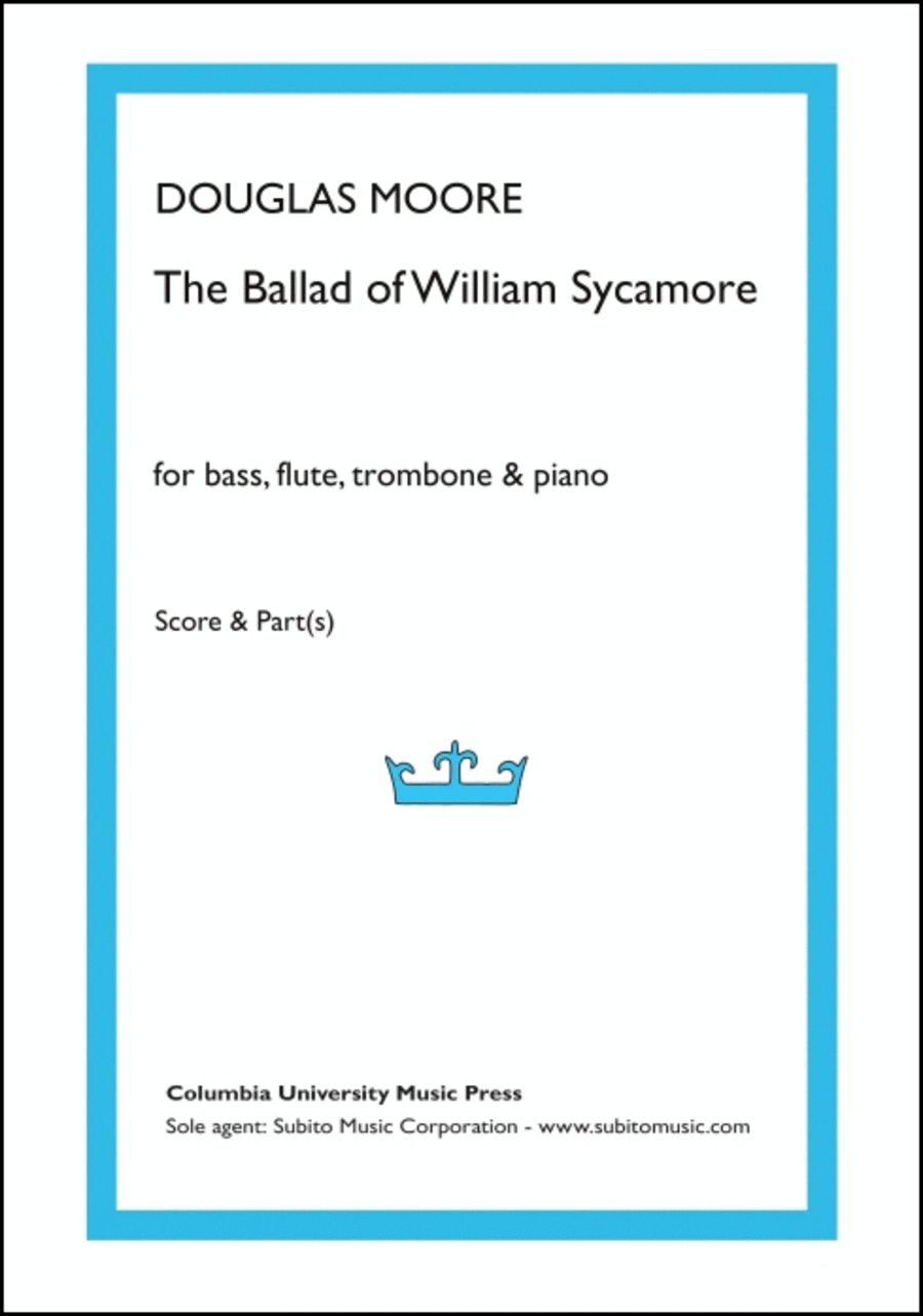 The Ballad of William Sycamore