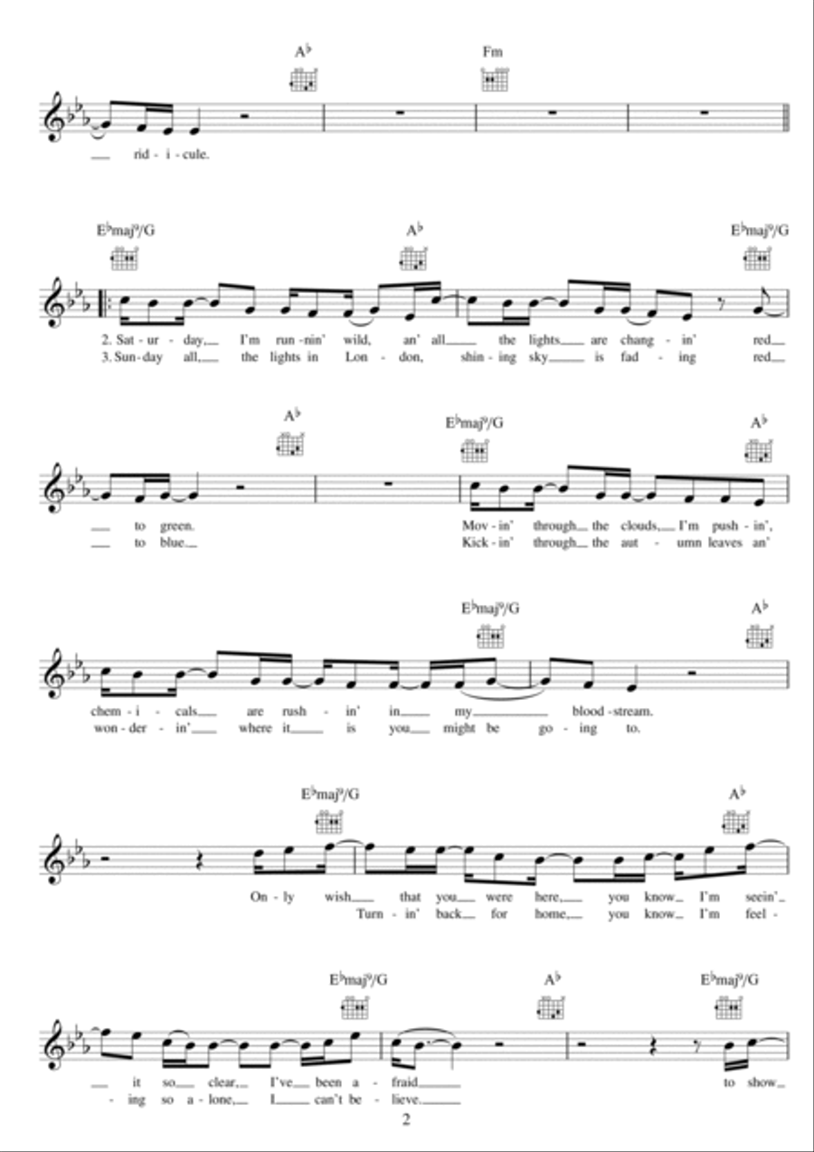 Babylon Piano scores gallery preview page 2