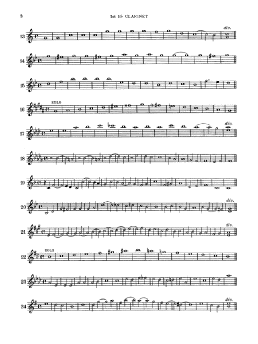 Treasury of Scales for Band and Orchestra Chamber Orchestra scores gallery preview page 3