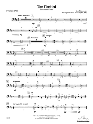The Firebird: String Bass