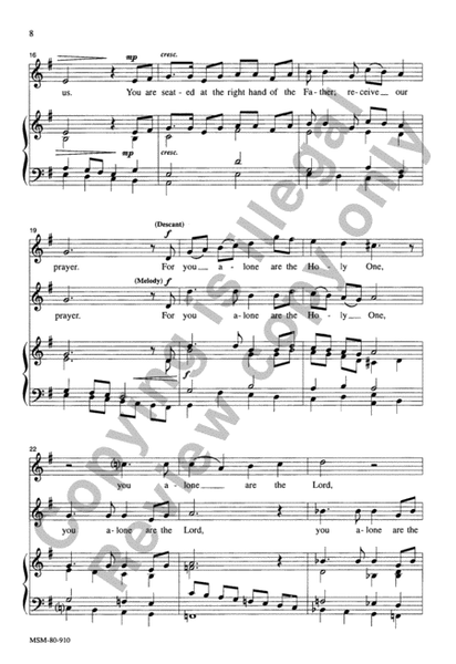 Trinity Mass (Choral Score)