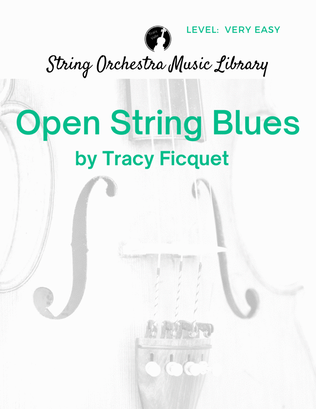 Book cover for Open String Blues