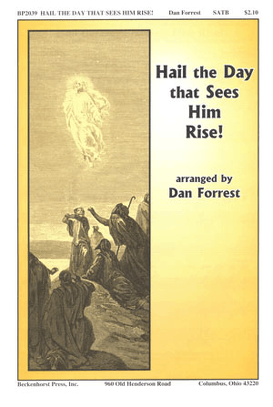 Hail the Day That Sees Him Rise - Forrest 4-Part scores gallery preview page 1